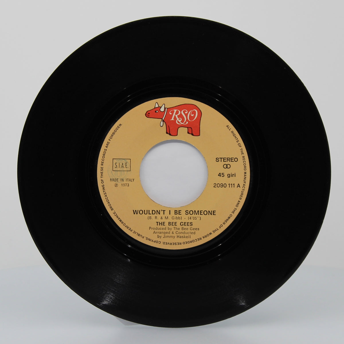 The Bee Gees – Wouldn&#39;t I Be Someone, Vinyl 7&quot; single, 45 Rpm, Italy 1973