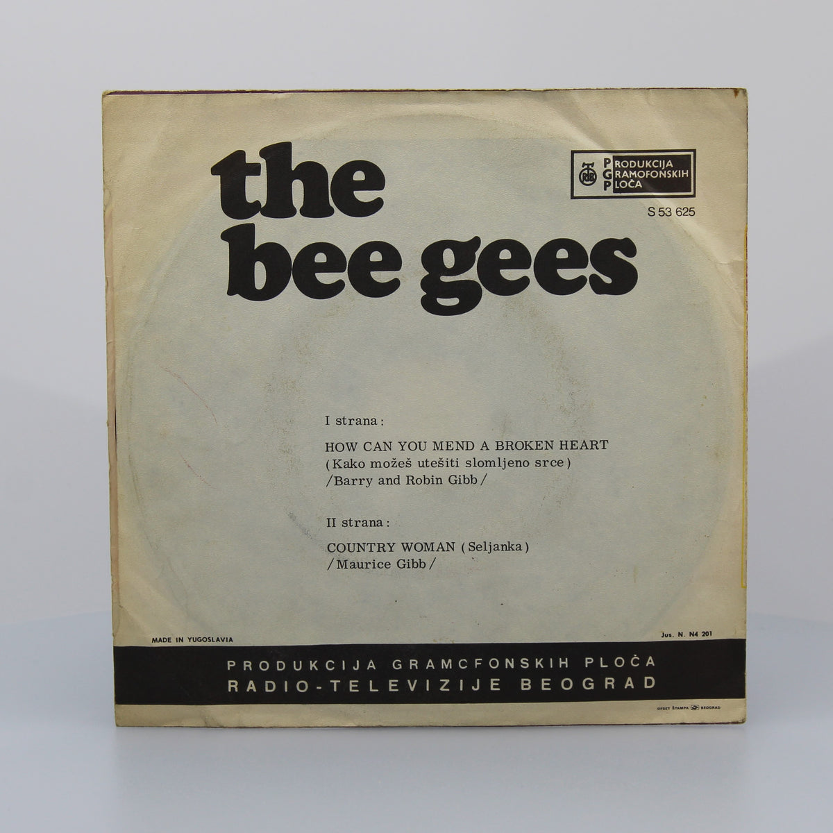 The Bee Gees – How Can You Mend A Broken Heart, Vinyl 7&quot; single, 45Rpm, Yougoslavia 1971