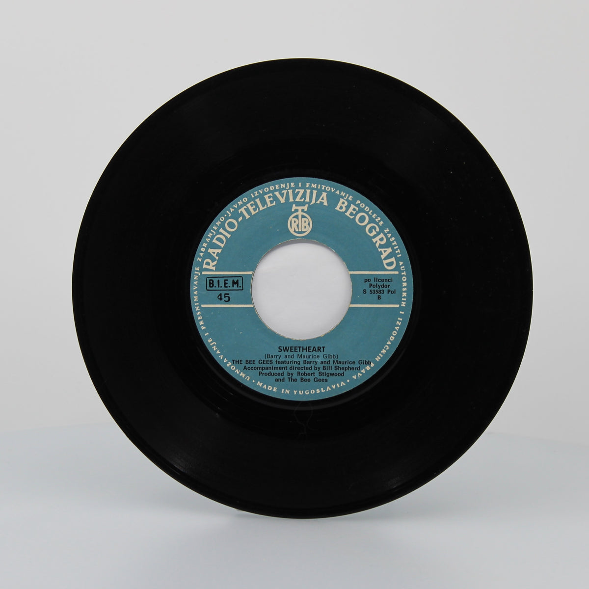 Bee Gees – I.O. I.O., Vinyl 7&quot; 45 Rpm, Yougoslavia 1970