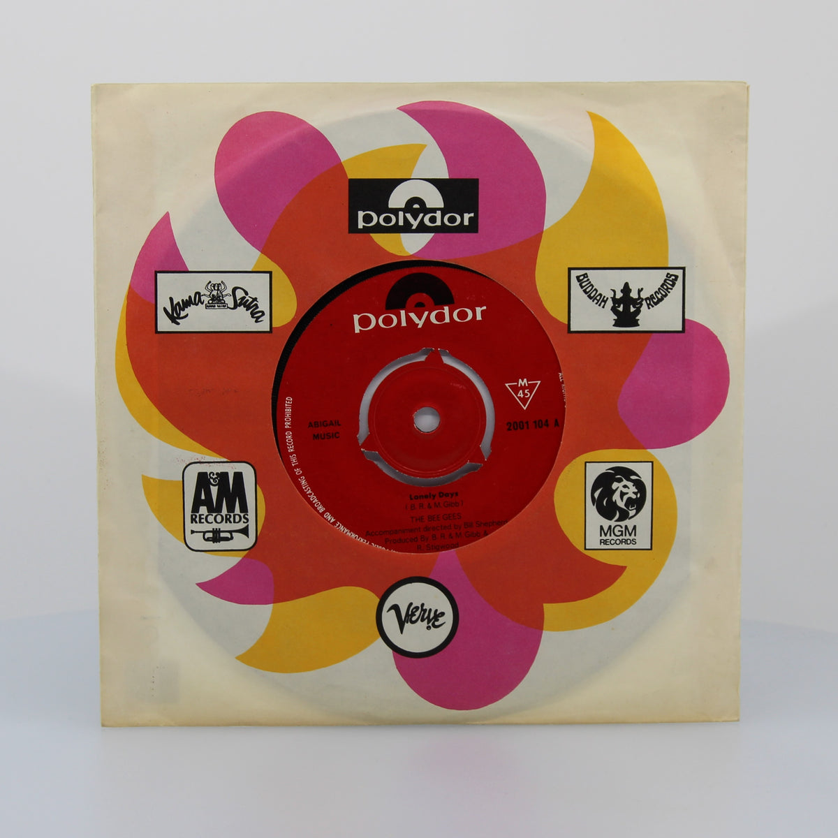 Bee Gees – Lonely Days, Vinyl 7&quot; 45 Rpm, 1970