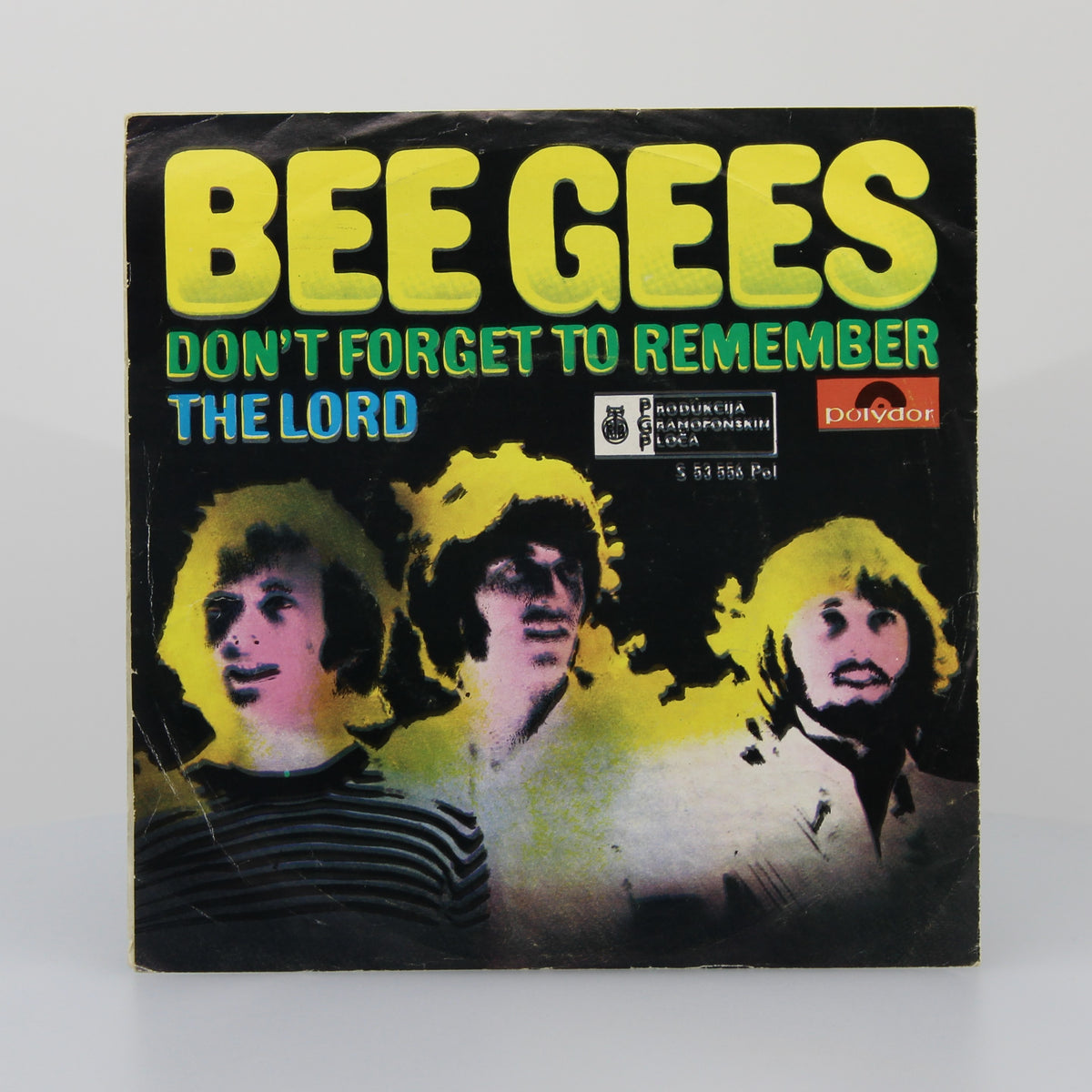 Bee Gees - Don&#39;t Forget To Remember, Vinyl 7&quot; Single 45 Rpm, Yougoslavia 1969