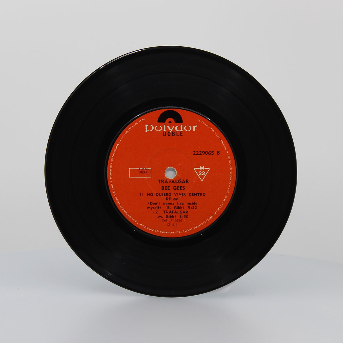 Bee Gees - Trafalgar, Vinyl 7&quot; EP 33Rpm, Argentina