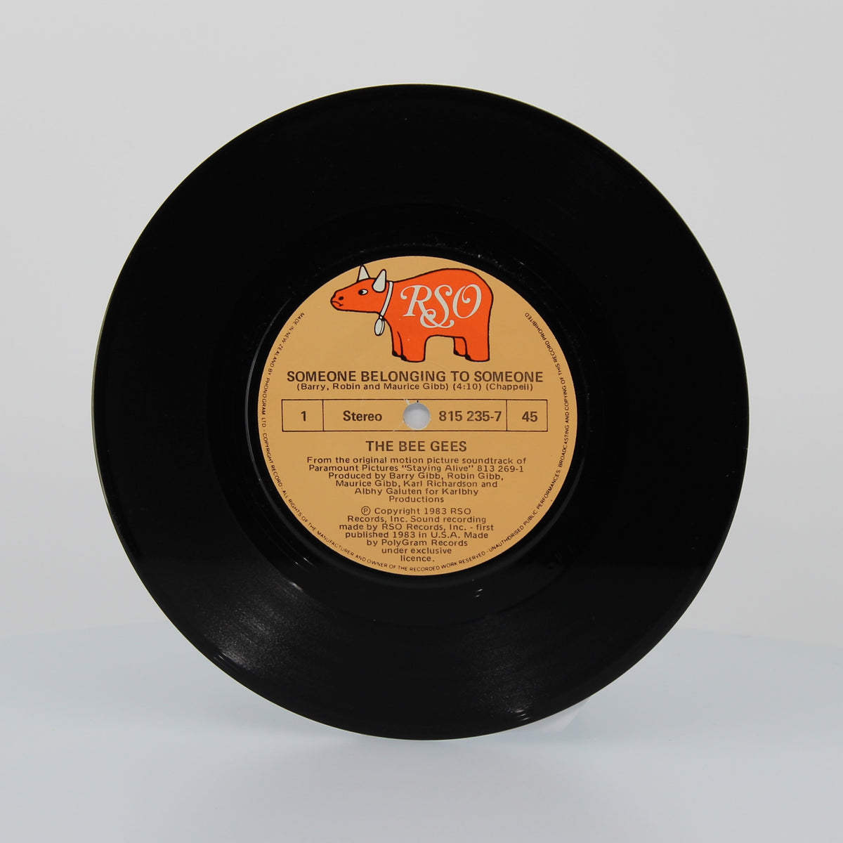 Bee Gees - Someone Belonging To Someone, Vinyl 7&quot; Single 45Rpm, Australia &amp; New Zealand 1983