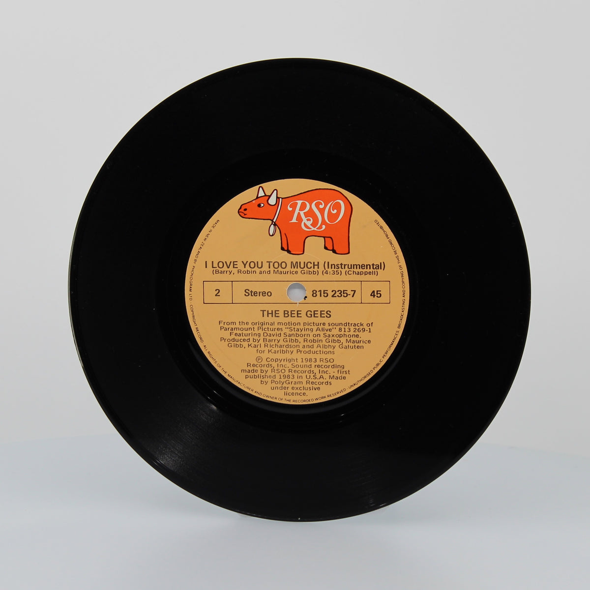 Bee Gees - Someone Belonging To Someone, Vinyl 7&quot; Single 45Rpm, Australia &amp; New Zealand 1983