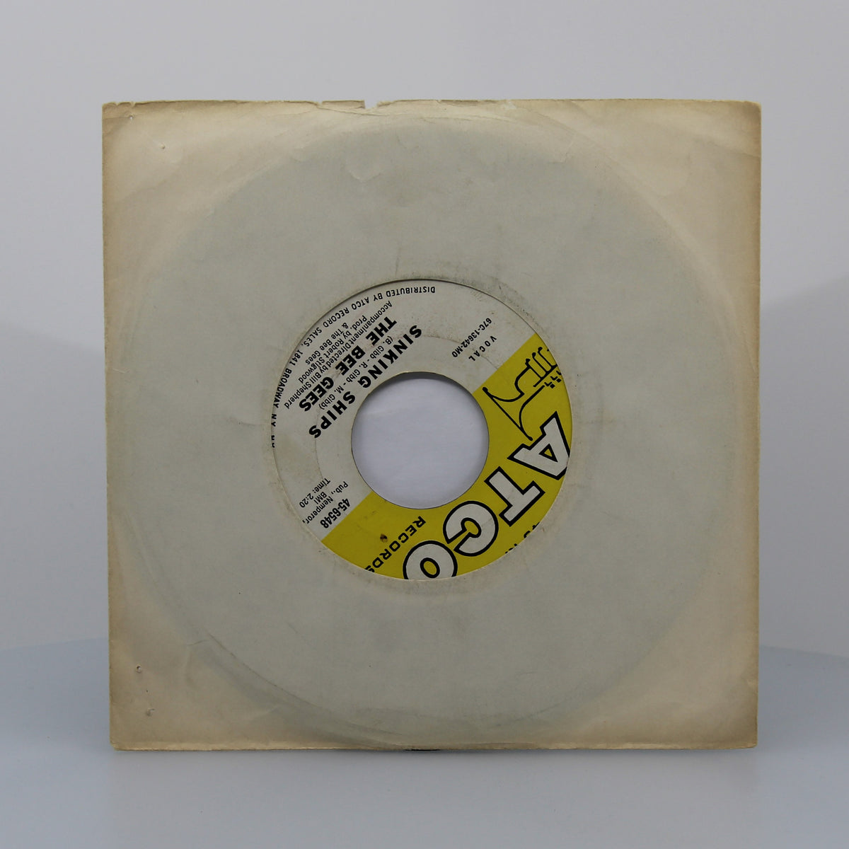 Bee Gees - Words, Vinyl 7&quot; Single 45Rpm, United States