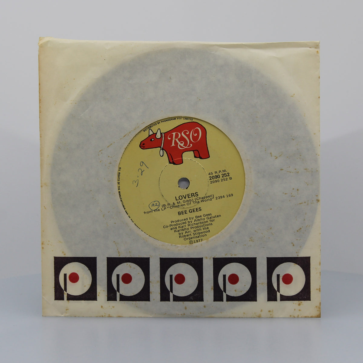 Bee Gees - Children Of The World, Vinyl 7&quot; Single 45Rpm, Australia 1977