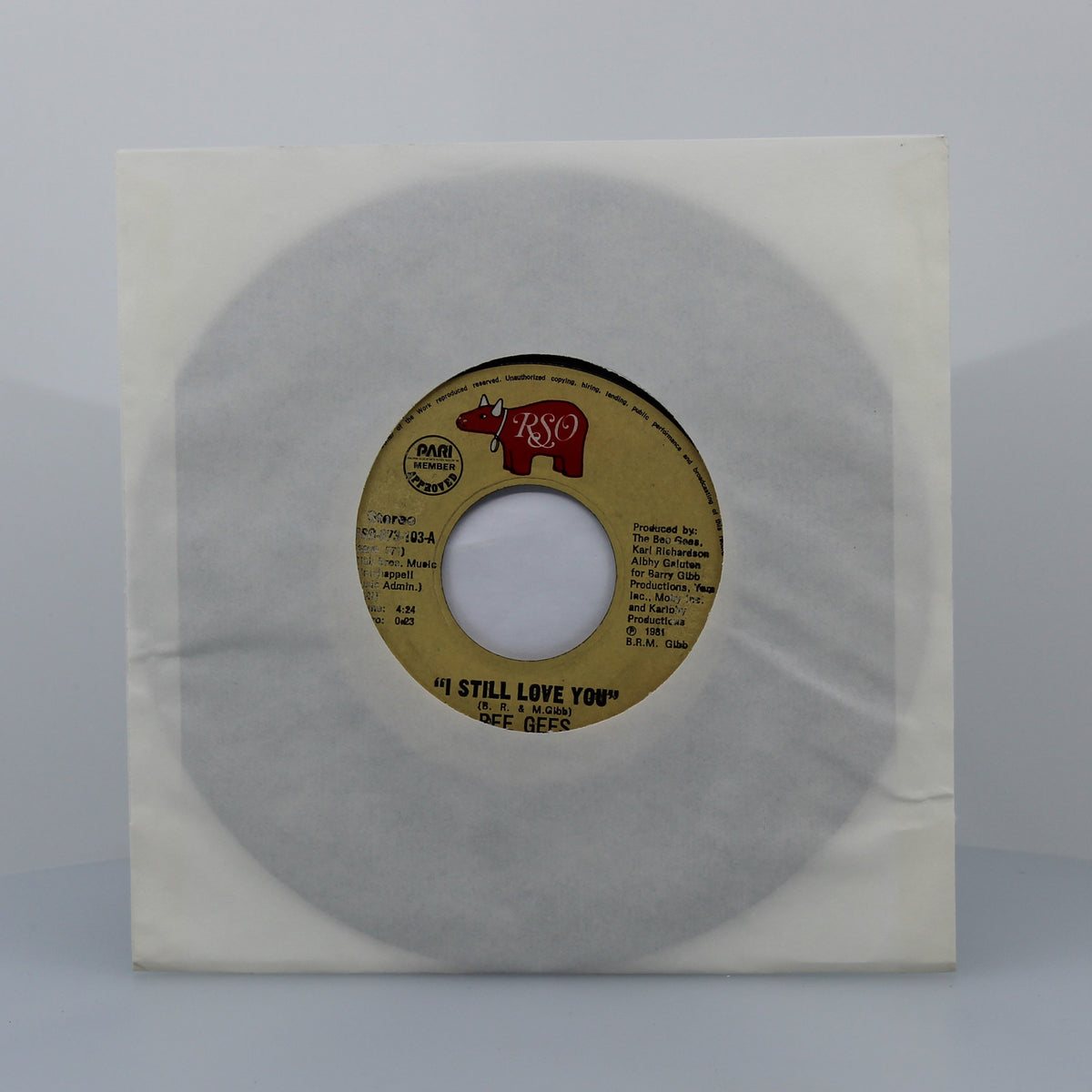 Bee Gees - Tghe Woman In You, Vinyl 7&quot; Single 45Rpm, Philippines 1983