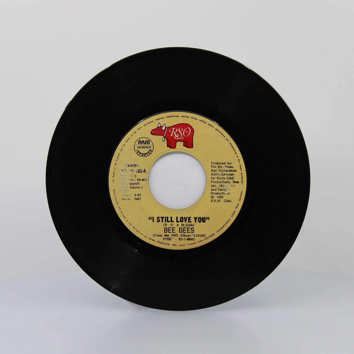 Bee Gees - Tghe Woman In You, Vinyl 7&quot; Single 45Rpm, Philippines 1983