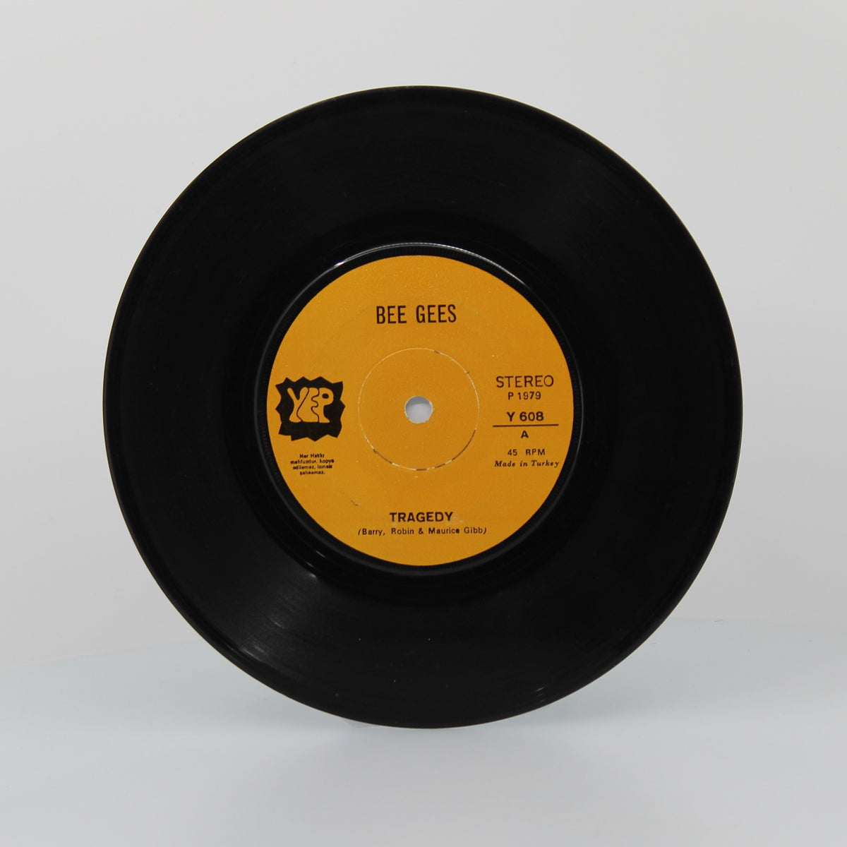 Bee Gees - Trgedy, Vinyl 7&quot; Single 45Rpm, Turkey 1979