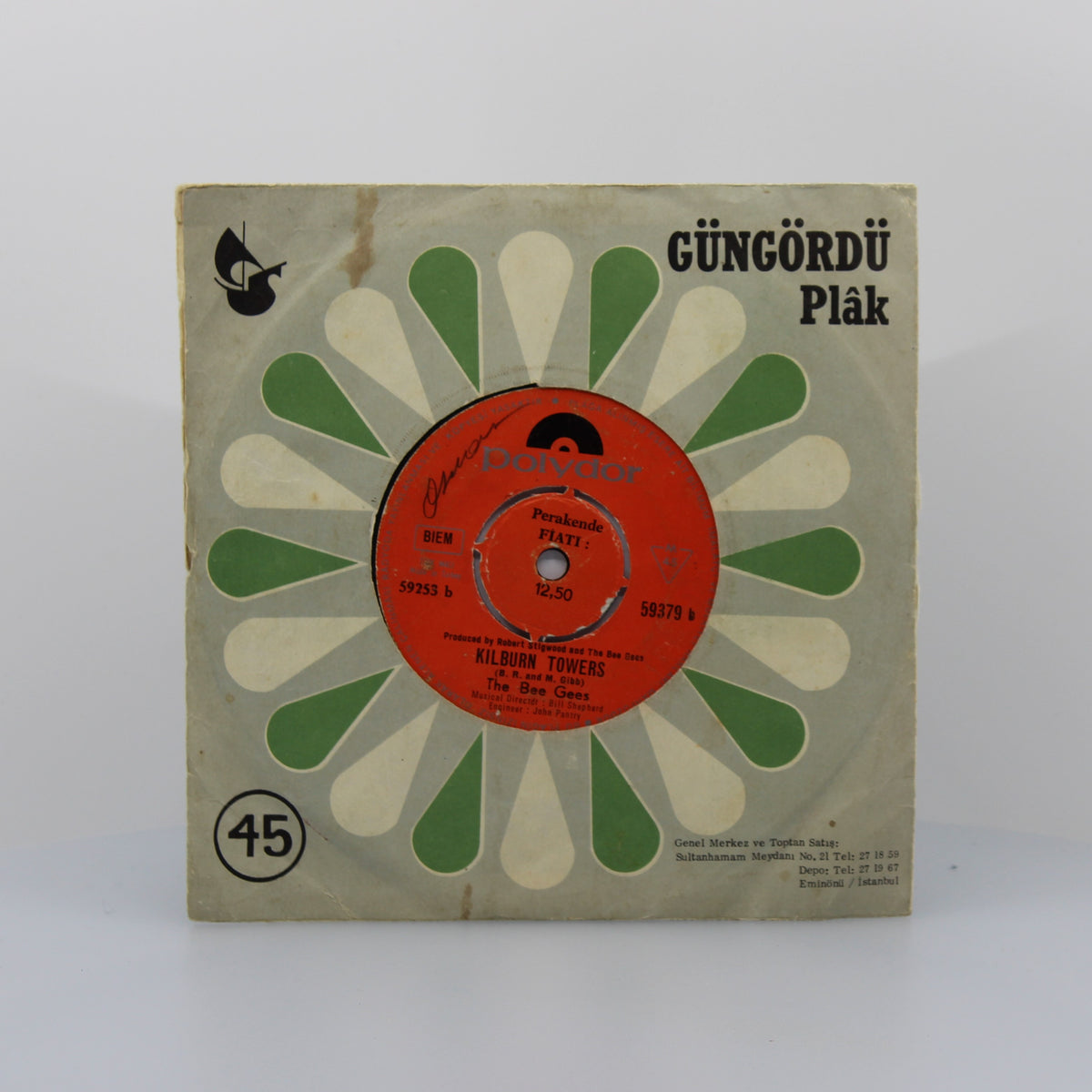 Bee Gees - I Started A Joke, Vinyl 7&quot; Single 45Rpm, Turkey