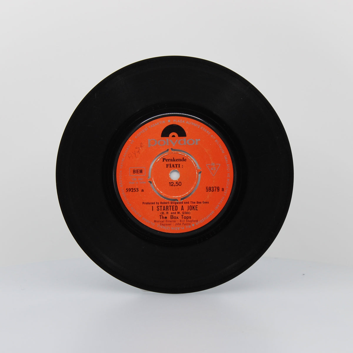 Bee Gees - I Started A Joke, Vinyl 7&quot; Single 45Rpm, Turkey