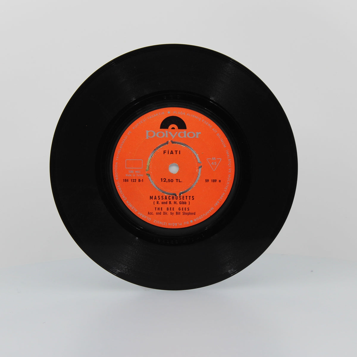 Bee Gees - Massachusetts, Vinyl 7&quot; Single 45Rpm, Turkey