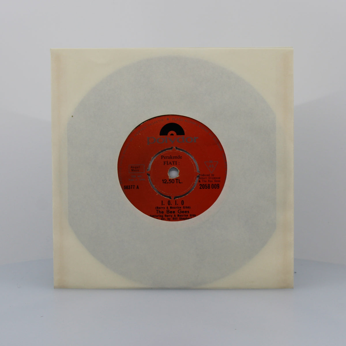 Bee Gees - I.O.I.O., Vinyl 7&quot; Single 45Rpm, Turkey 1970
