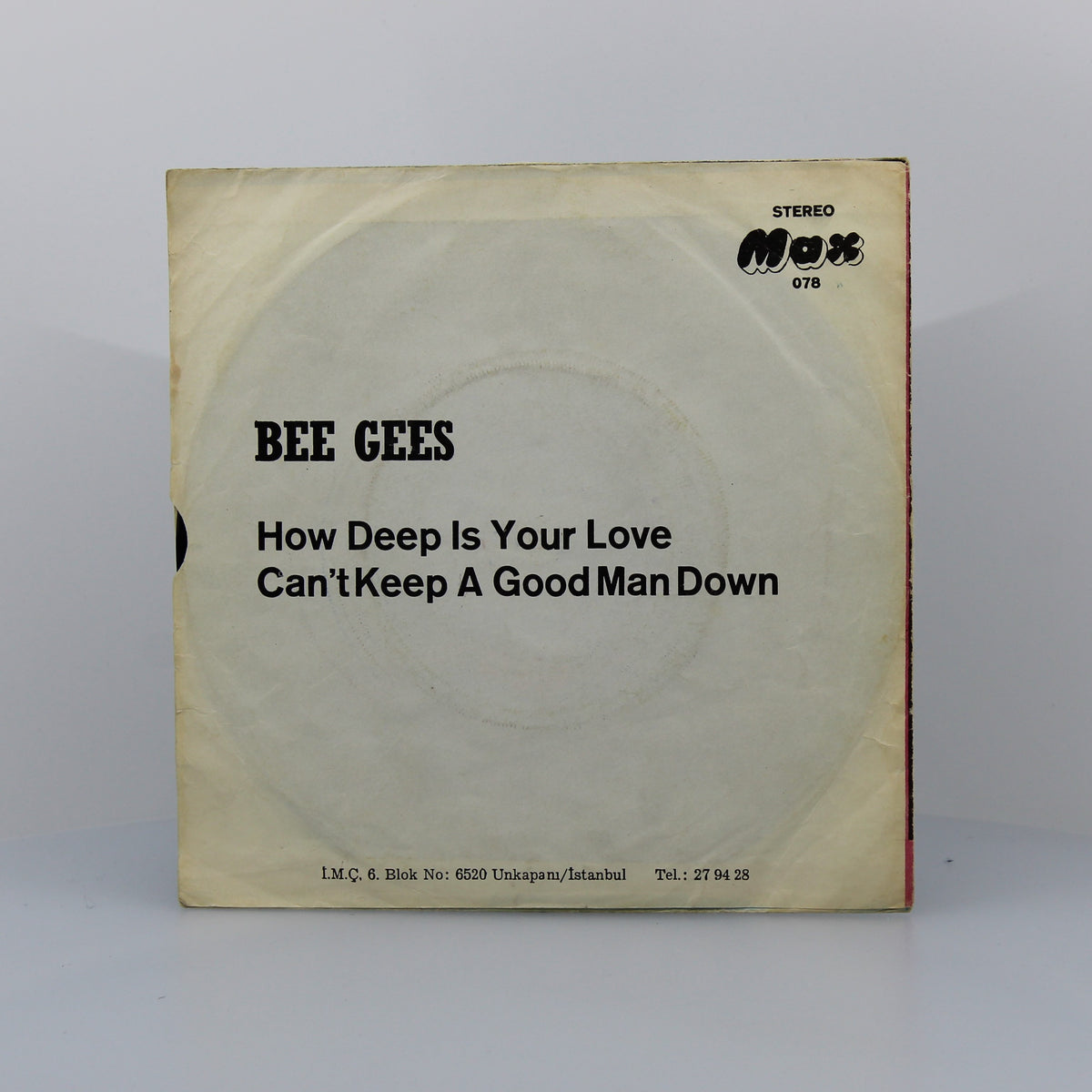 Bee Gees - How Deep Is Your Love, Vinyl 7&quot; Single 45Rpm, Turkey 1978
