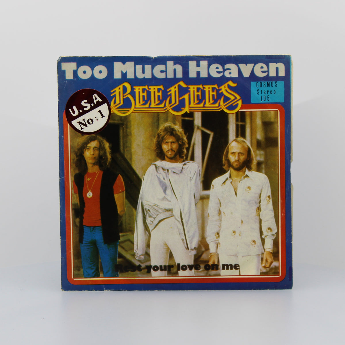 Bee Gees - Too Much Heaven, Vinyl 7&quot; Single 45Rpm, Turkey
