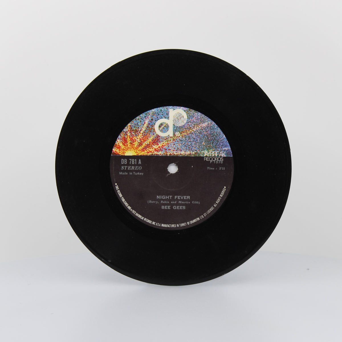 Bee Gees - Night Fever, Vinyl 7&quot; Single 45Rpm, Turkey 1978
