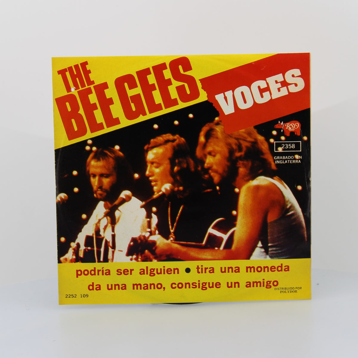 Bee Gees - Voices, Vinyl 7&quot; Single 45Rpm, Mexico 1974