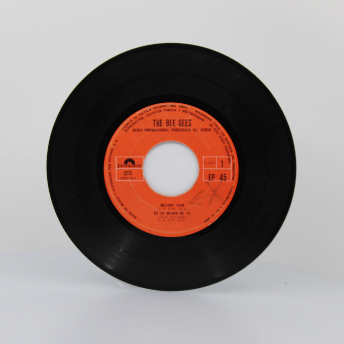 Bee Gees - Melody Fair, Vinyl 7&quot; Single 45Rpm, Mexico 1973