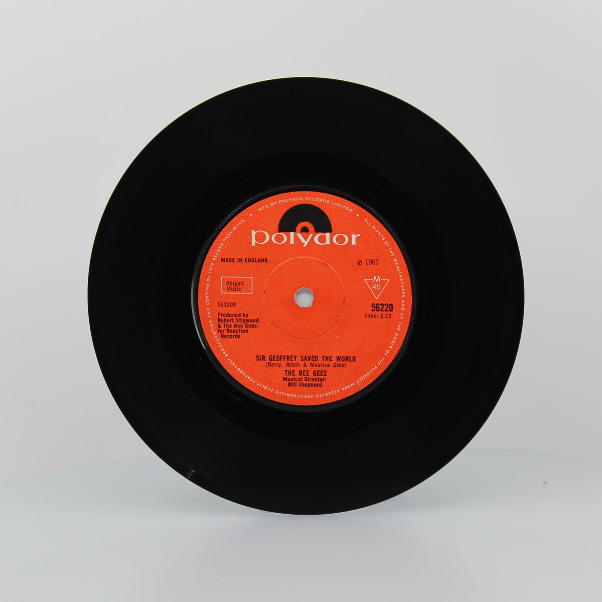 Bee Gees - World, Vinyl 7&quot; Single 45Rpm MISSPRESS, UK 1967
