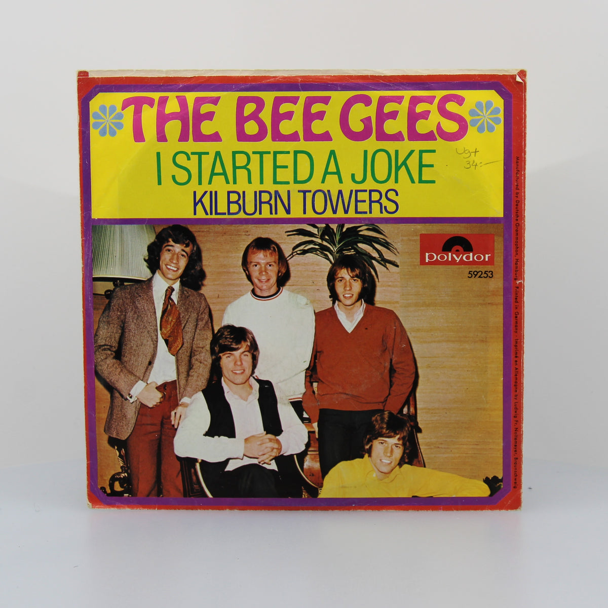 Bee Gees - I Started A Joke, Vinyl 7&quot; Single 45Rpm, Scandinavia 1969