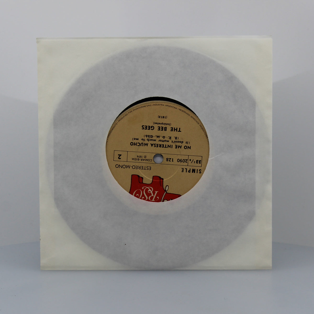 Bee Gees - Mr, Natural, Vinyl 7&quot; Single 45Rpm, Argentina 1974