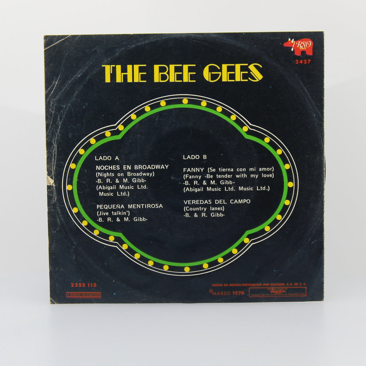 Bee Gees - Noches En Broadway, Vinyl 7&quot; EP 45Rpm, Mexico 1976