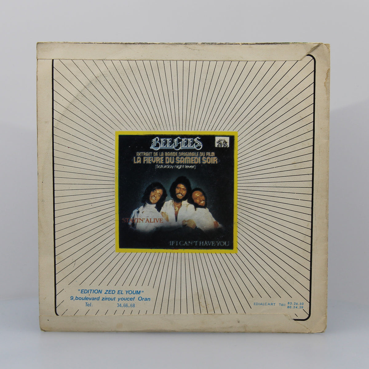 Bee Gees - La Fievre Du Samedi Soir, Vinyl 7&quot; Single 45Rpm, Algeria