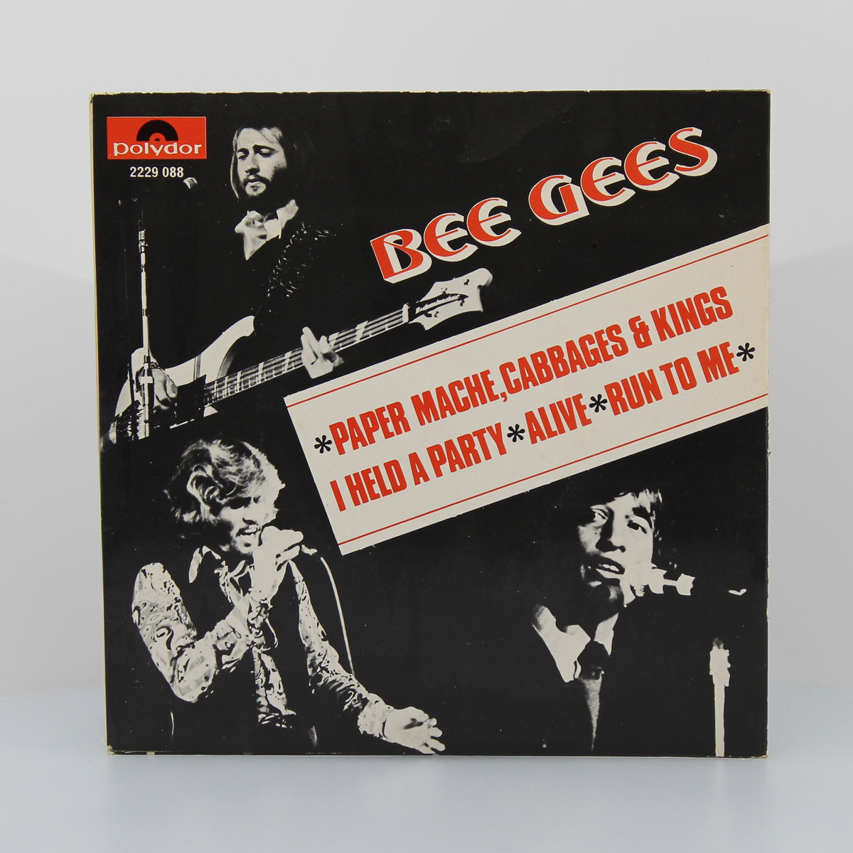 Bee Gees - Paper Mache, Cabbages &amp; Kings, Vinyl 7&quot; EP 45Rpm, Singapore