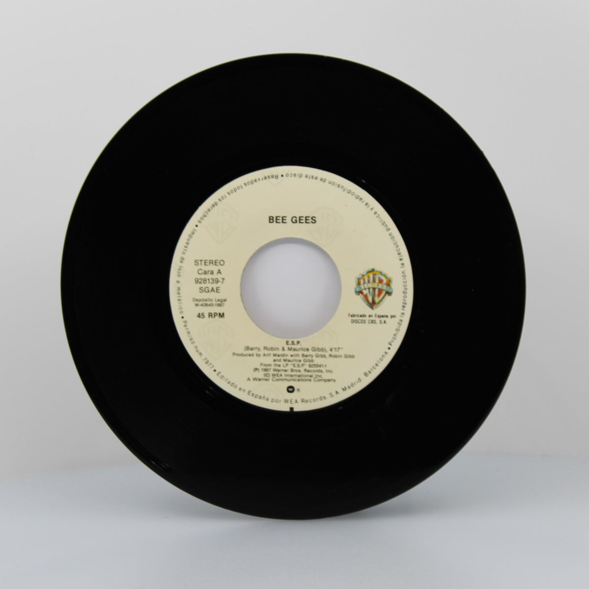 Bee Gees - E.S.P., Vinyl 7&quot; Single 45Rpm, Spain 1987