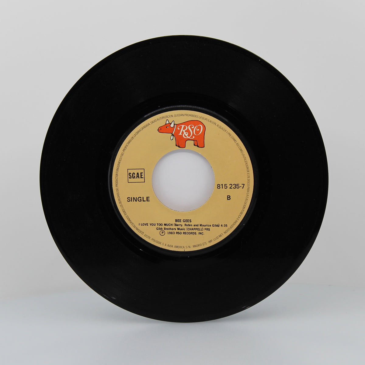 Bee Gees - Someone Belonging To Someone, Vinyl 7&quot; Single 45Rpm, Spain 1983