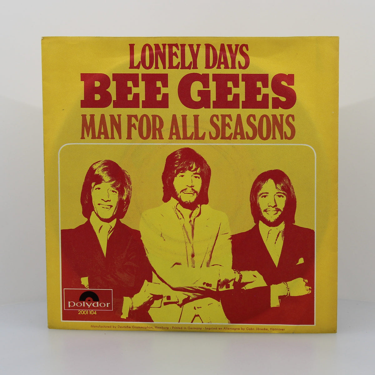 Bee Gees - Lonely Days, Vinyl 7&quot; Single 45Rpm, Germany 1970