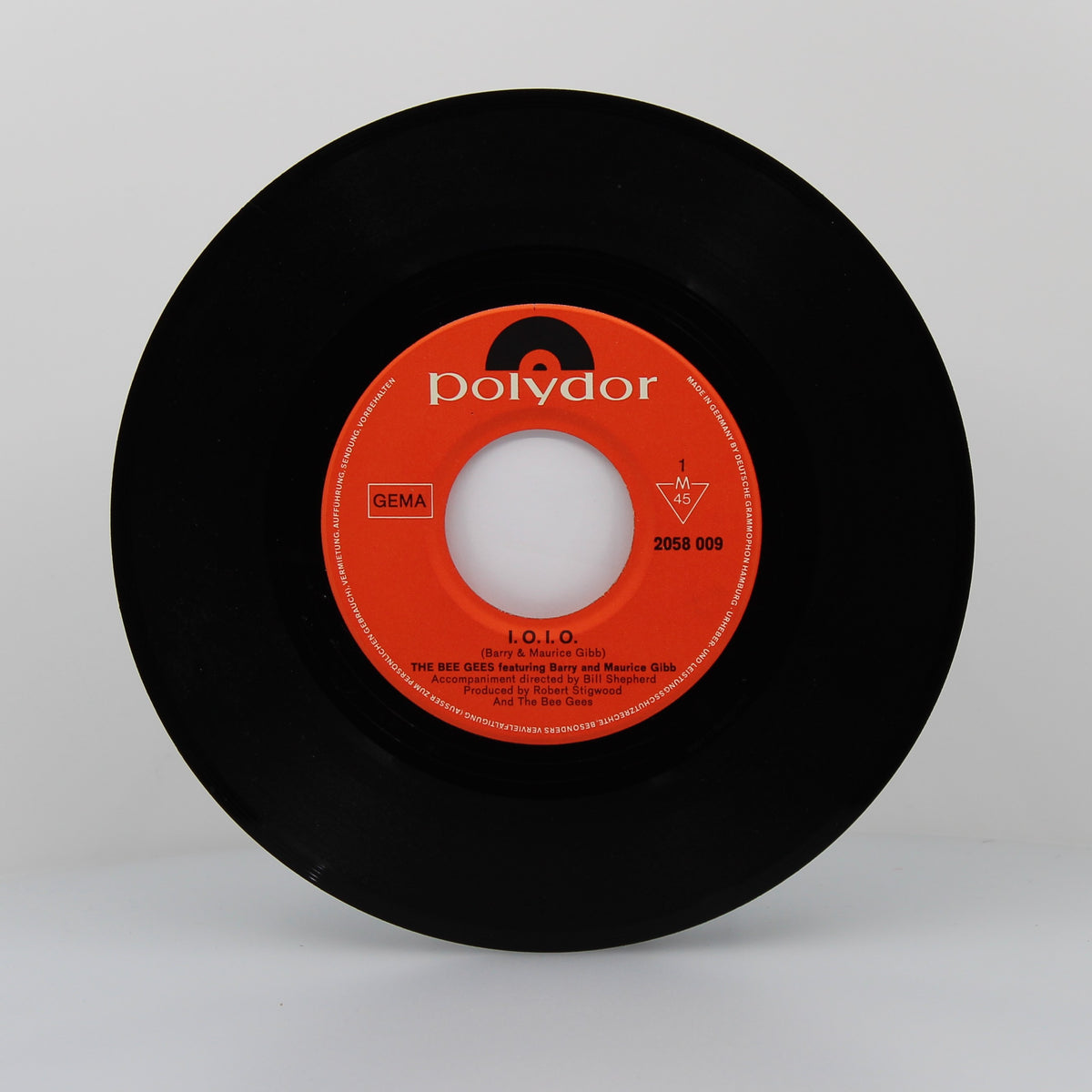 Bee Gees - I.O.I.O., Vinyl 7&quot; Single 45Rpm, Germany 1970