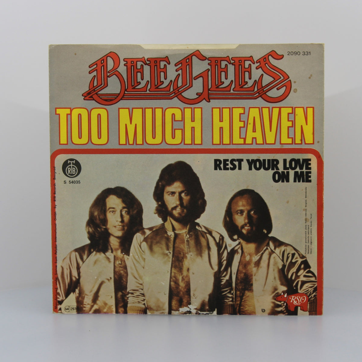 Bee Gees - Too Much Heaven, Vinyl 7&quot; Single 45Rpm, Yougoslavia 1979