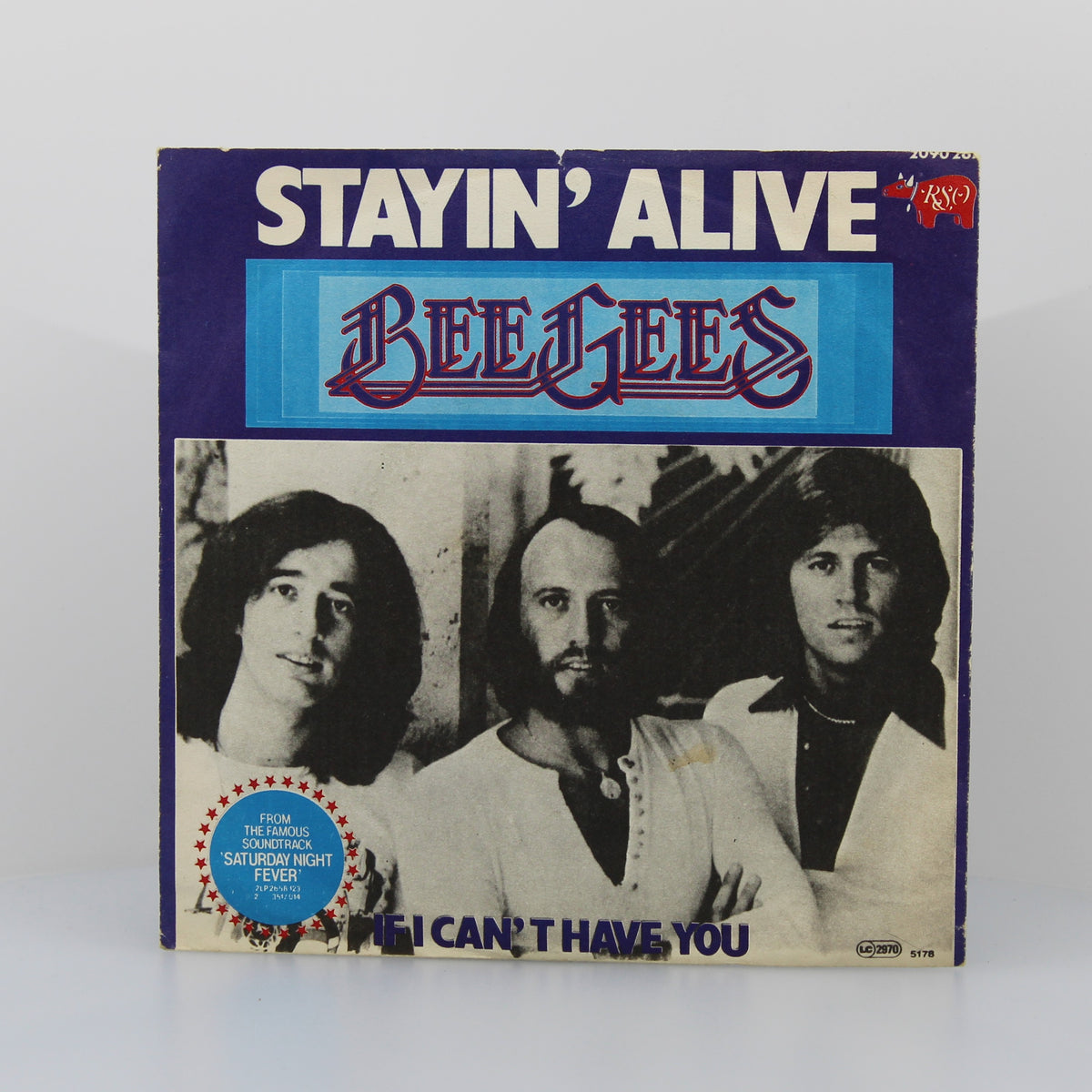 Bee Gees - Stayin&#39; Alive, Vinyl 7&quot; Single 45Rpm, Yougoslavia 1978