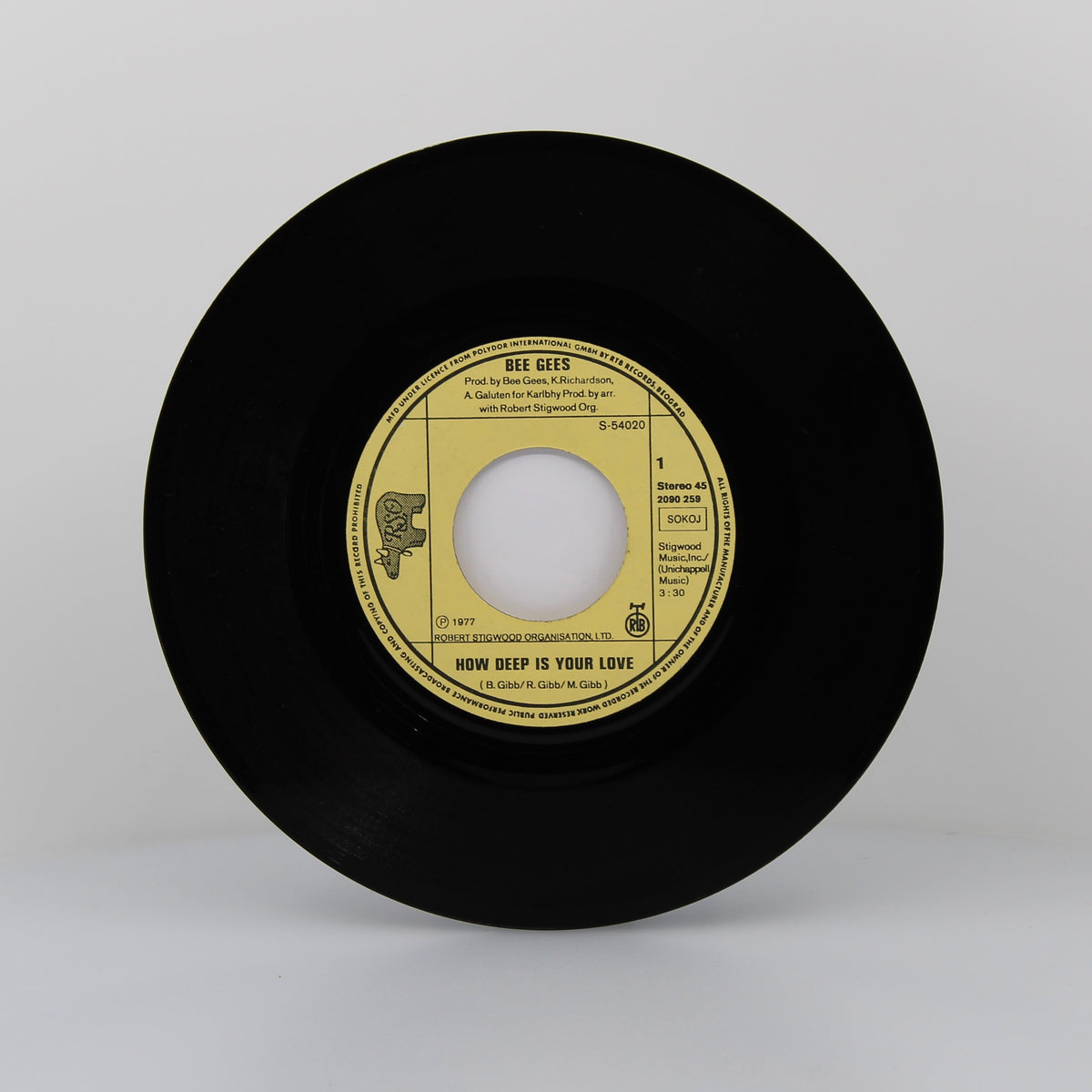 Bee Gees - How Deep Is Your Love, Vinyl 7&quot; Single 45Rpm, Yougoslavia 1977