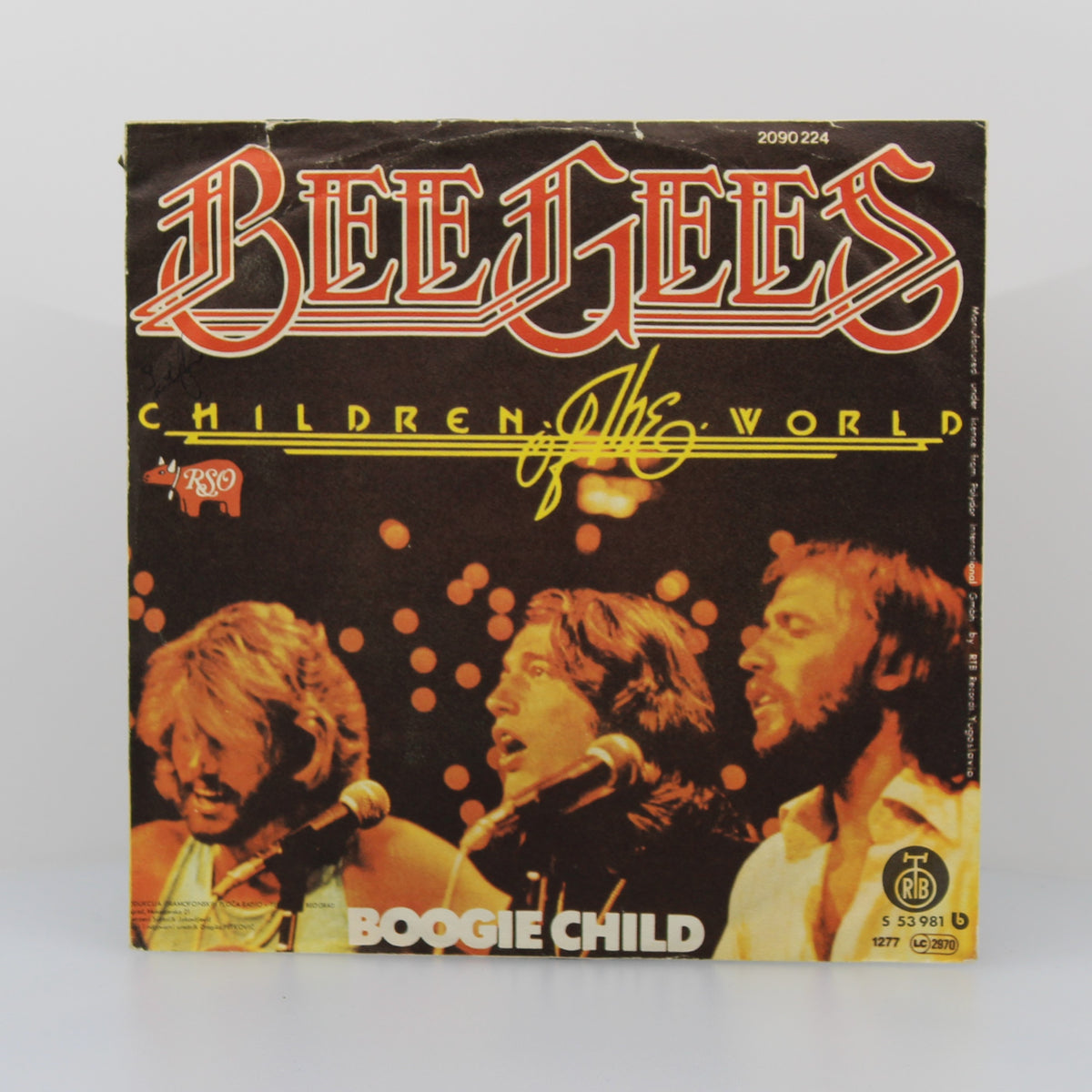 Bee Gees - Children Of The World, Viyl 7&quot; Single 45Rpm, Yougoslavia 1976