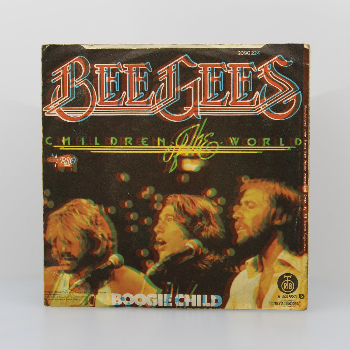 Bee Gees - Children Of The World, Vinyl 7&quot; Single 45Rpm, Yougoslavia 1976