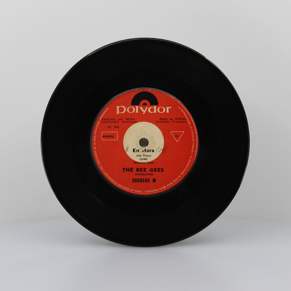 Bee Gees - Mi Mundo, Vinyl 7&quot; Single 33Rpm, Uruguay