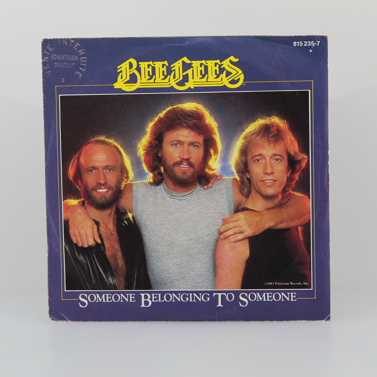 Bee Gees - Someone Belonging To Someone, Vinyl 7&quot; Single 45Rpm Promo, France 1983