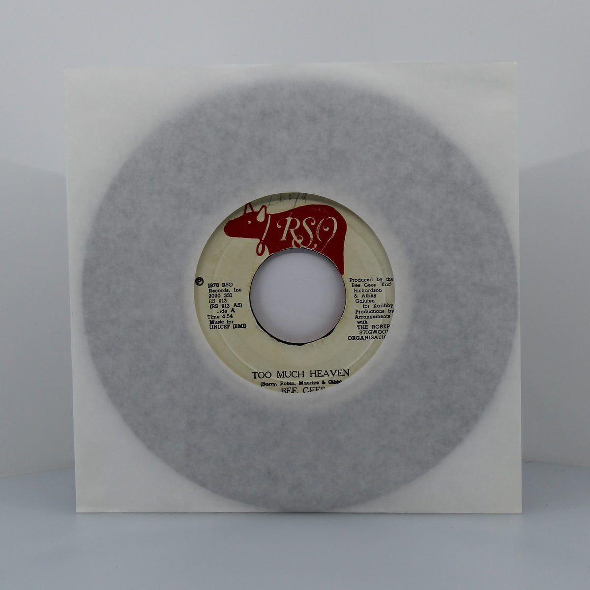 Bee Gees - Too Much Heaven, Vinyl 7&quot; Single 45Rpm, Jamaica 1978