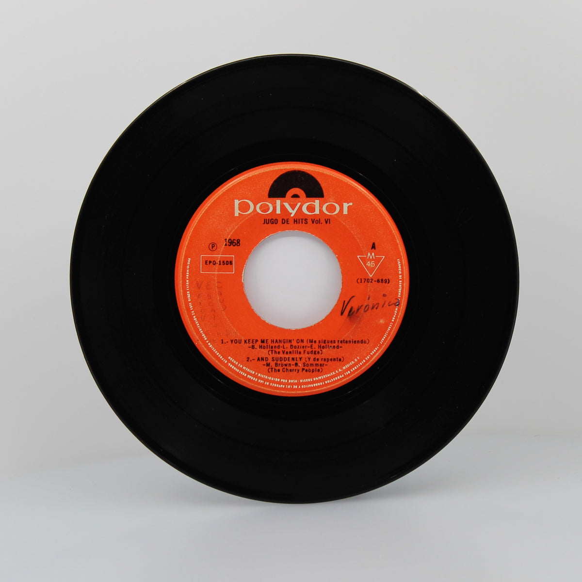 Bee Gees - You Keep Me Hangin&#39; On, Vinyl 7&quot; EP 45Rpm, Mexico 1968