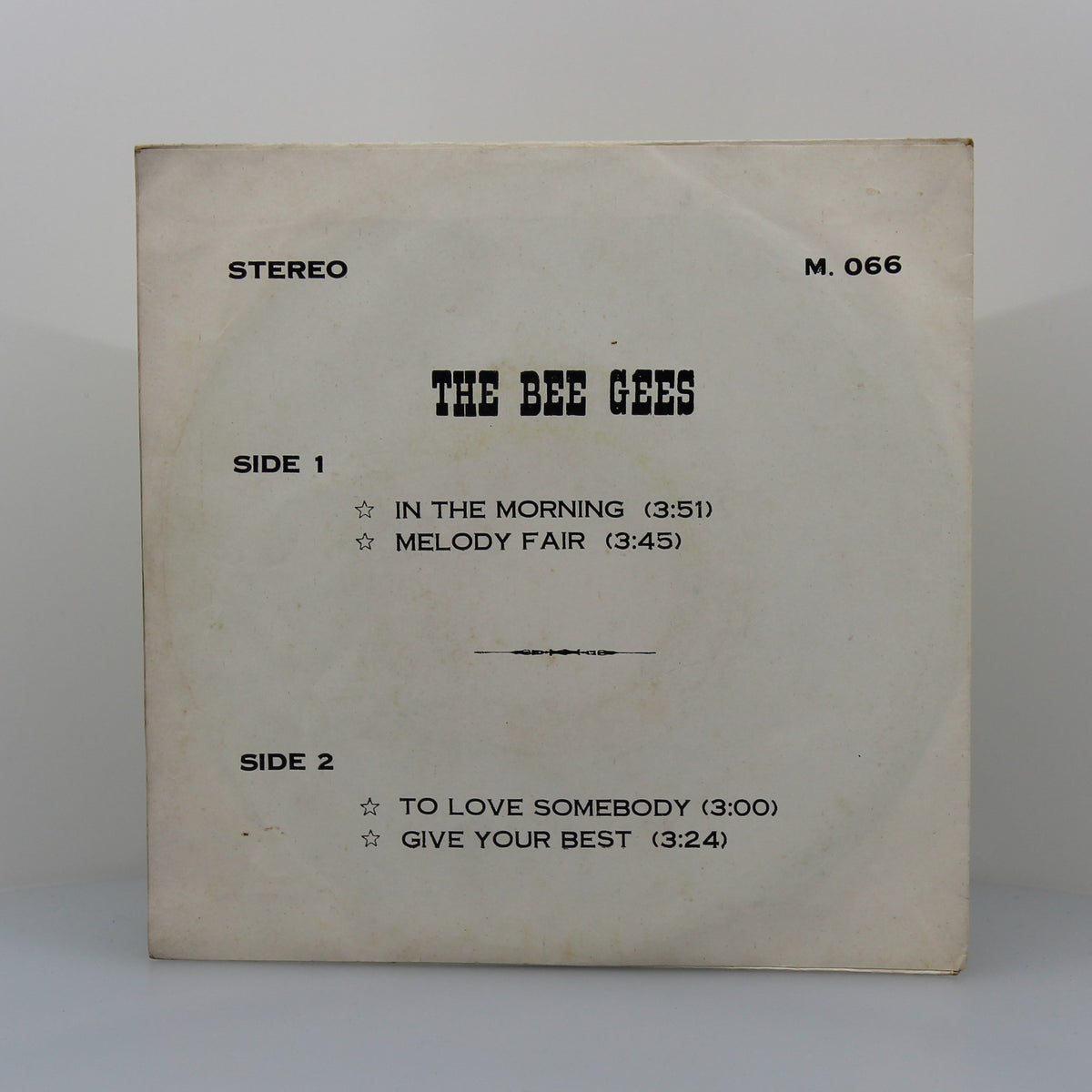 Bee Gees - Love Melody, Vinyl, 7&quot;, 45 RPM, EP, Stereo, Thailand