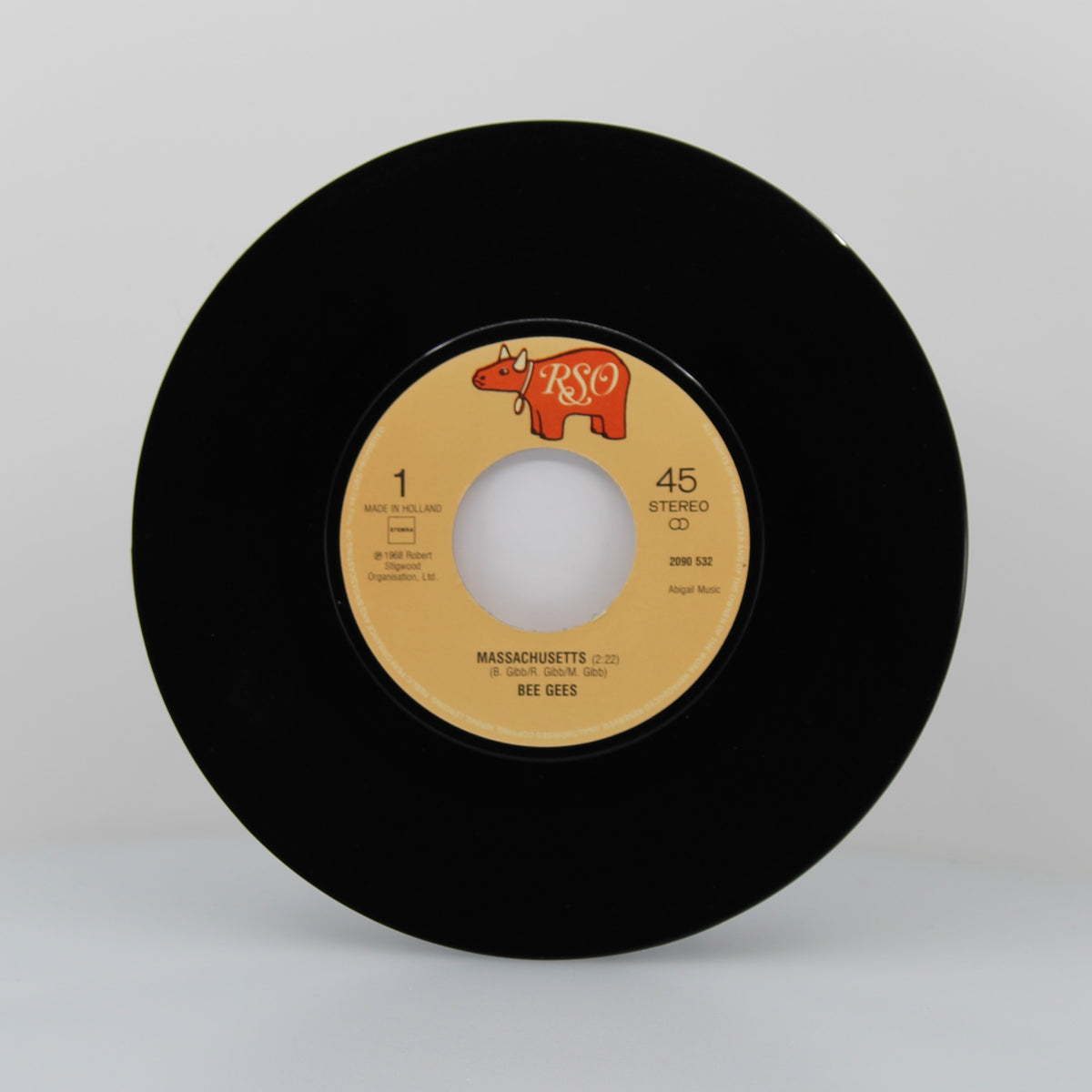 Bee Gees - Massachusetts, Vinyl 7&quot; Single 45Rpm, Holland 1968