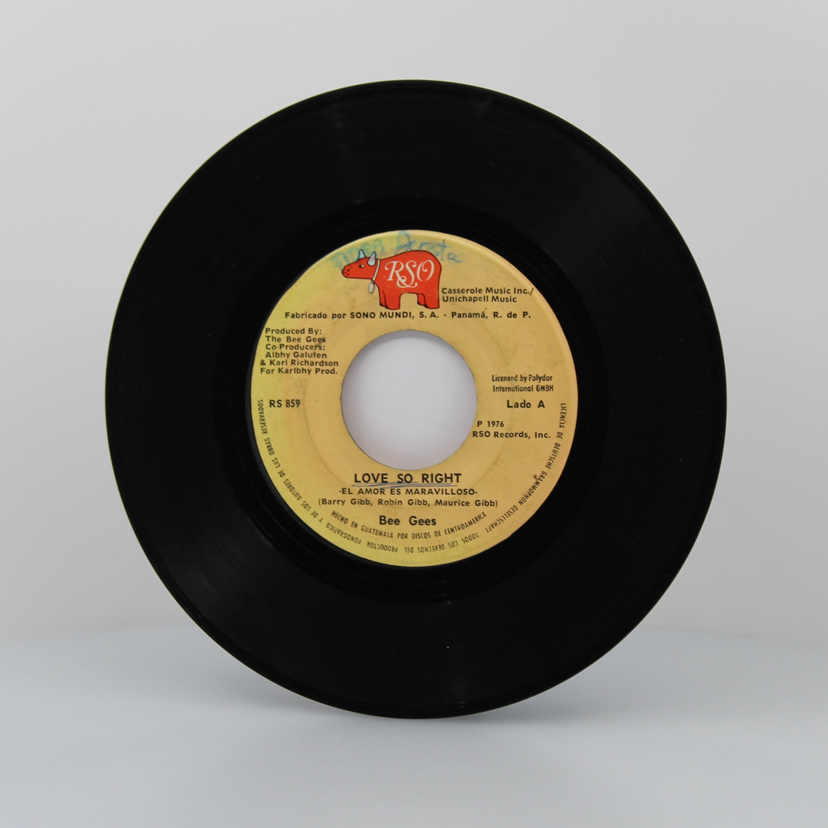 Bee Gees - Love So Right, Vinyl 7