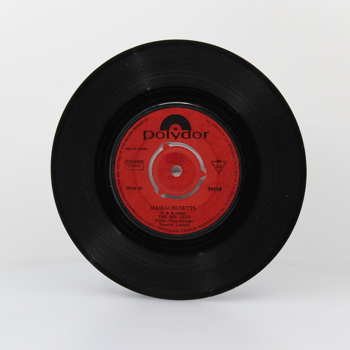 Bee Gees - Massachusetts, Vinyl 7&quot; Single 45Rpm, Nigeria 1967