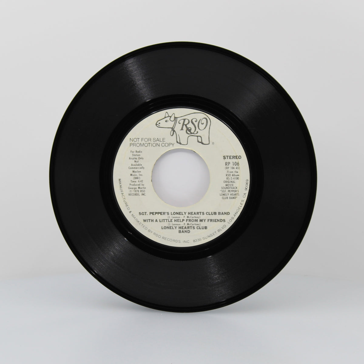 Bee Gees - Sgt. Pepper&#39;s Lonely Hearts Club Band, Vinyl 7&quot; Single 45Rpm Promo, United States