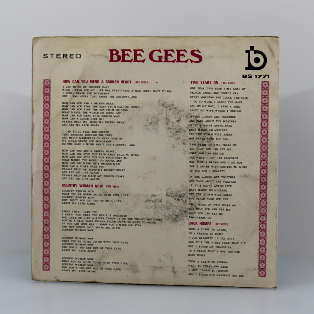 Bee Gees - How Can You Mend A Broken Heart, Vinyl 7&quot; EP 45Rpm,