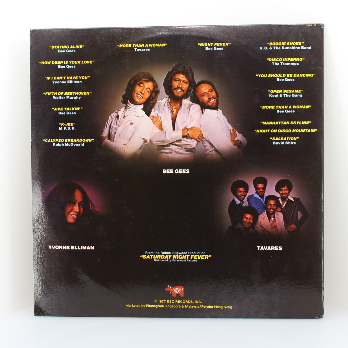 Bee Gees - Saturday Night Fever, Vinyl LP Album 33Rpm, Singapore, Malaysia &amp; Hong Kong