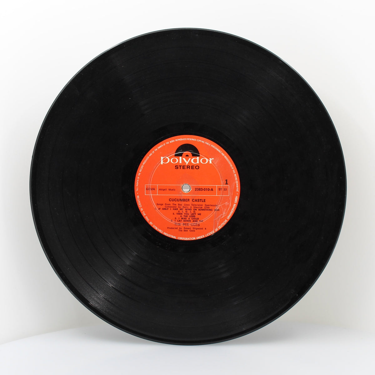 Bee Gees - Cucumber Castle, Vinyl LP Album 33Rpm, Philippines 1970