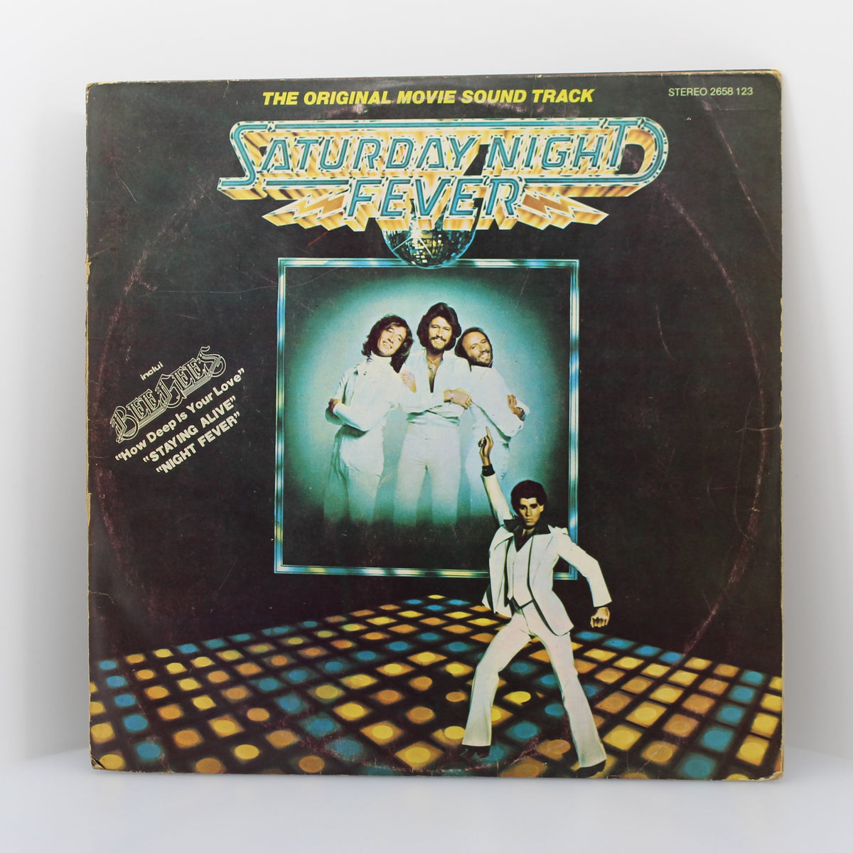 Bee Gees - Saturday Night Fever, 2x Vinyl, LP, Album, 33Rpm, Original Soundtrack, Portugal 1977